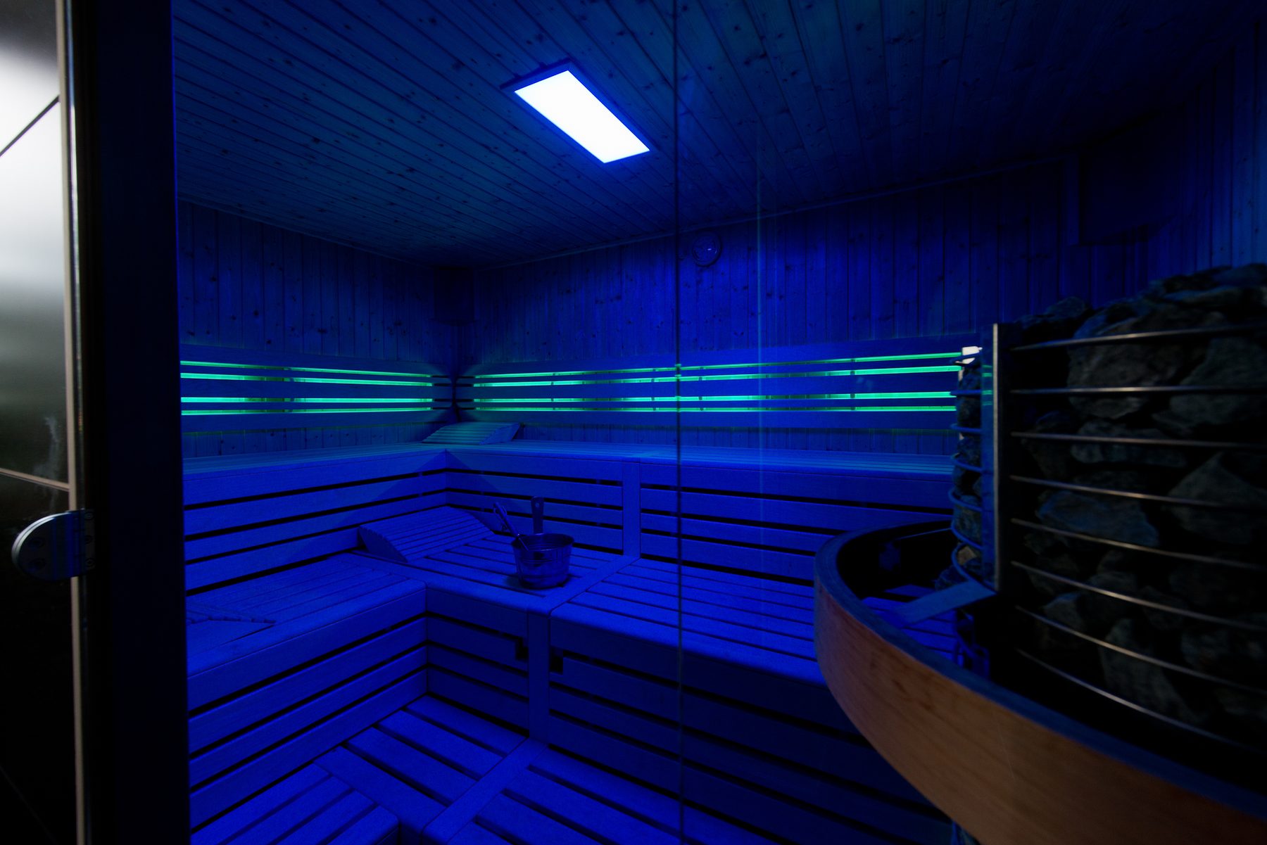 Bio-Sauna im SoulPlus Fitnessstudio Giesing